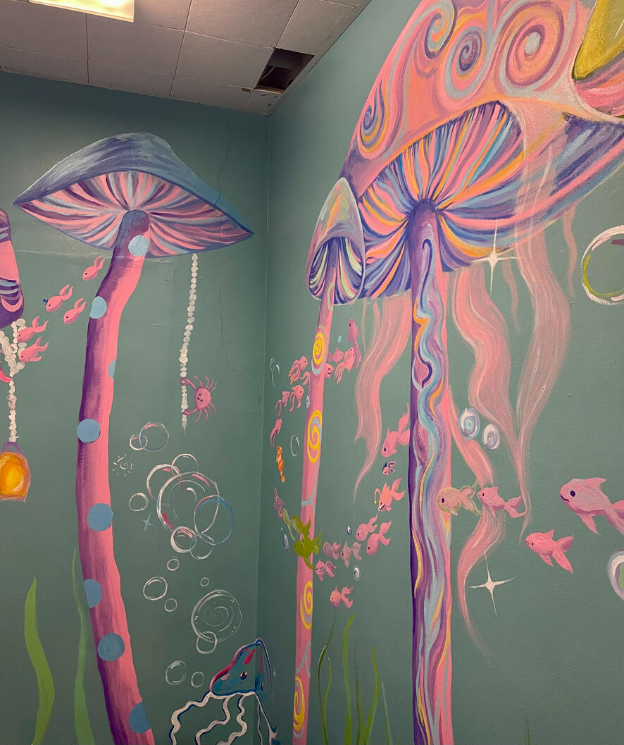 Image of Right Side Wall and Back Wall