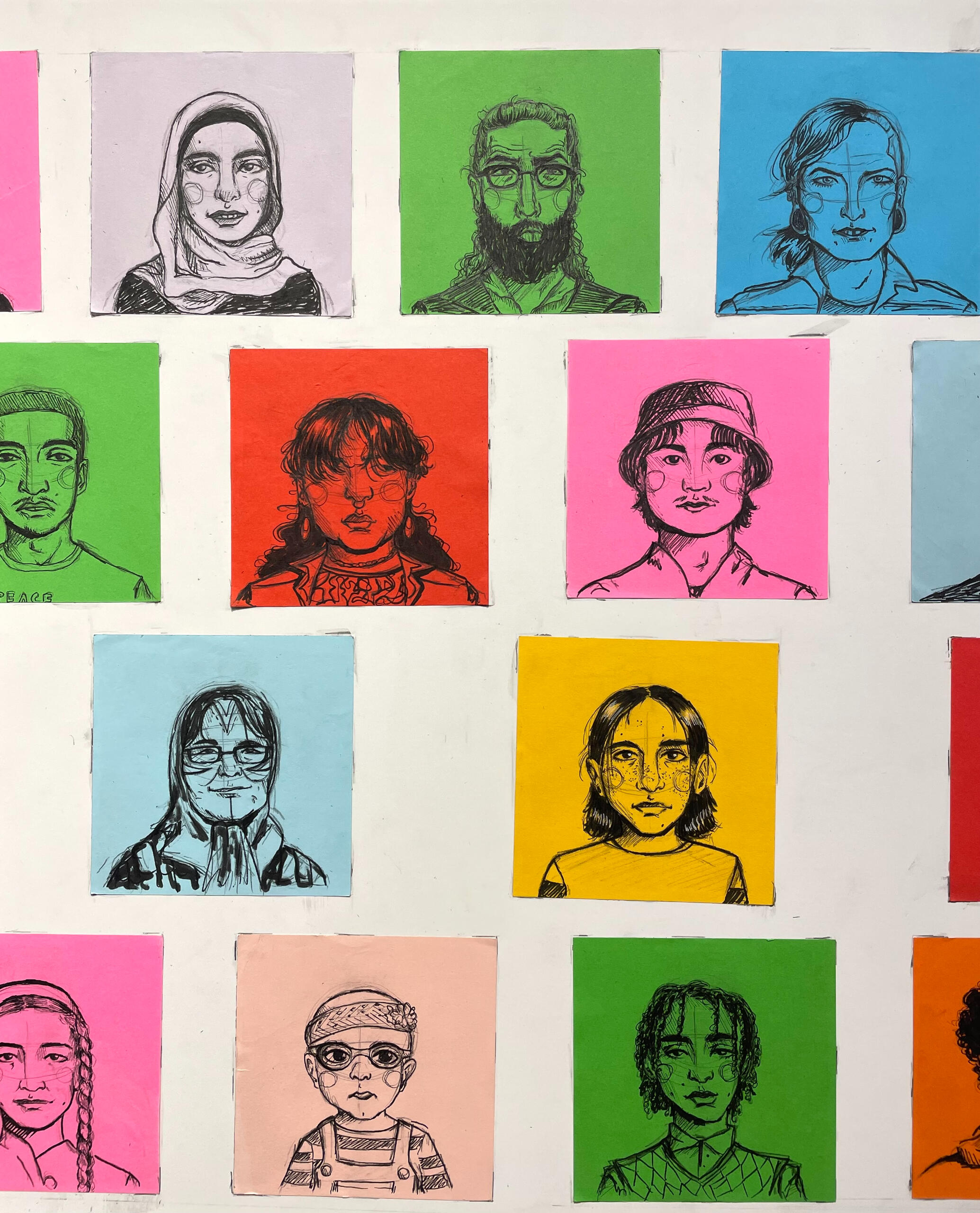 Close-up Middle Panel